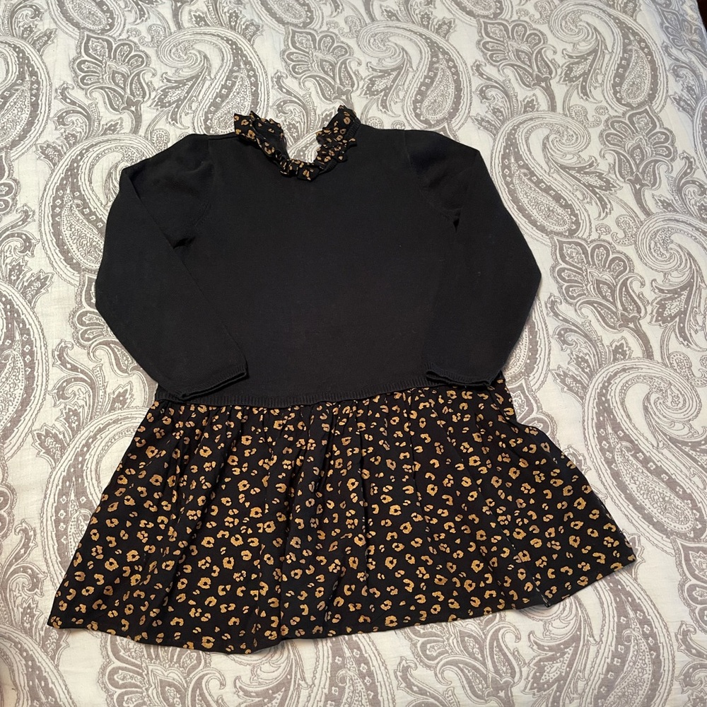 H&M girls long sleeve dress